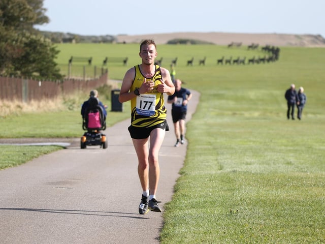Josh Taylor of Brid Road Runners