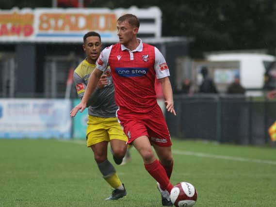 Ash Jackson on the ball
Photo by Morgan Exley