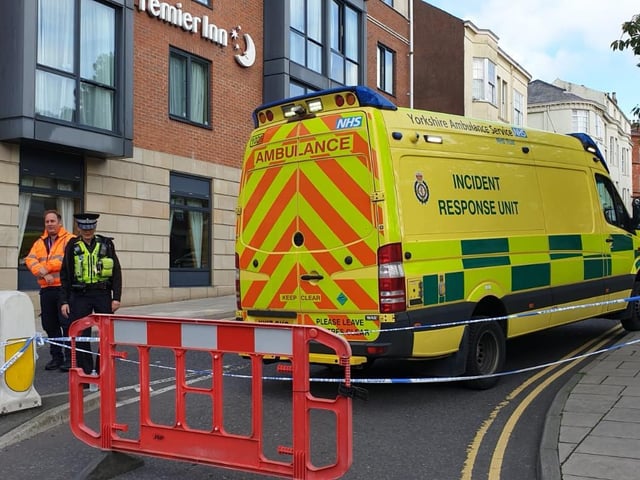 The incident response team were among the first to arrive