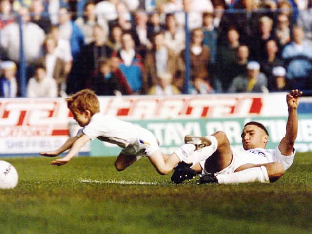 Enjoy these photo memories of Vinnie Jones during his Leeds United playing days. PIC: Varley Picture Agency