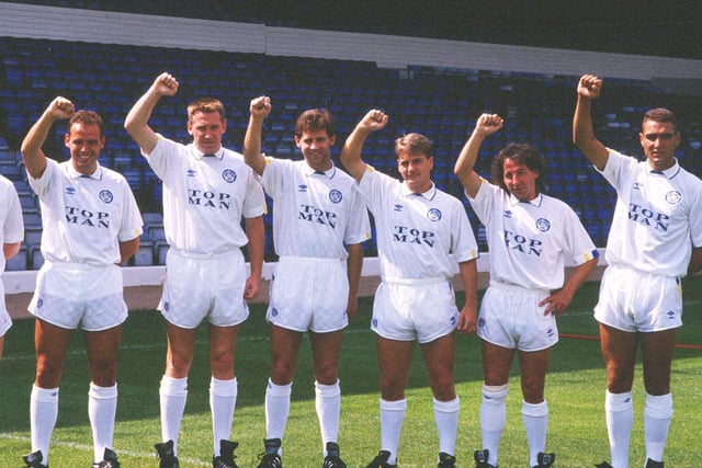 Vinnie Jones was among a number of new Leeds United signings ahead of the 1989/90 season. He arrived at Elland Road from Wimbledon for £650,000.