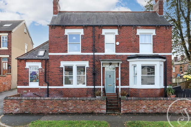 This detached period property is located on Primrose Road in Halton, east Leeds.