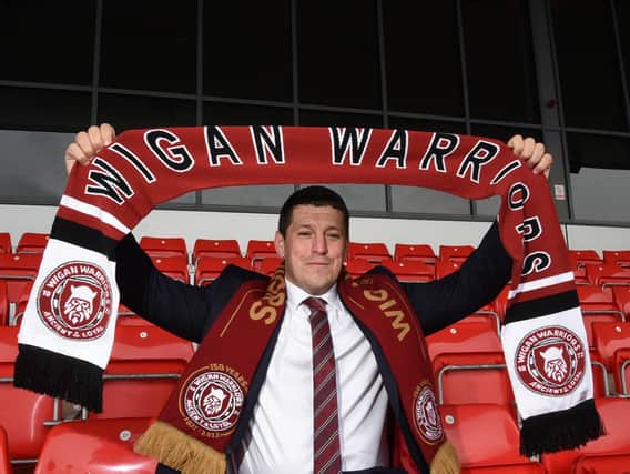 Matt Peet is the new head coach for Wigan Warriors.