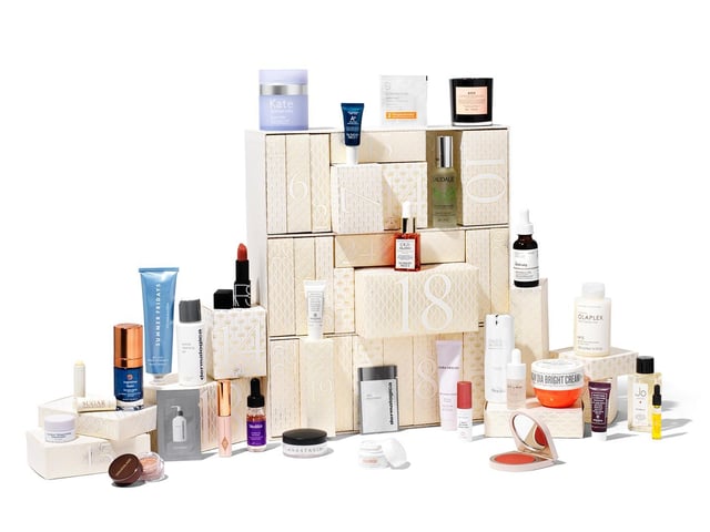 Space NK Beauty Advent Calendar - £199 - with bestselling beauty gifts, worth over £700, from Sisley, La Mer, Augustinus Bader, Rose Inc and more.
