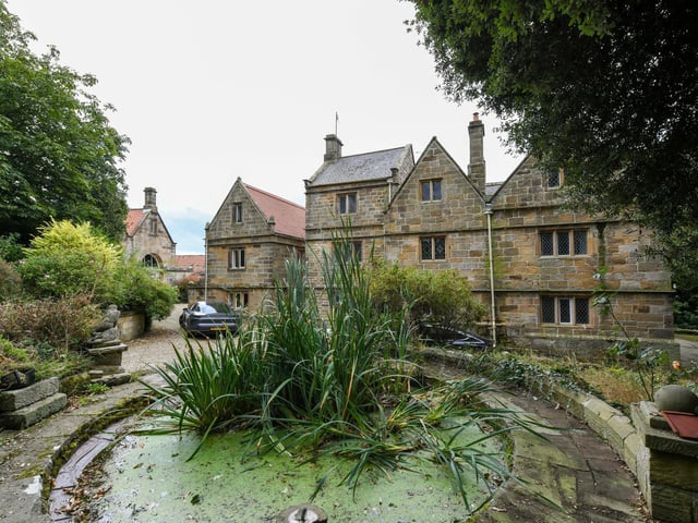 The 10-bed historic property is impressive from all angles.