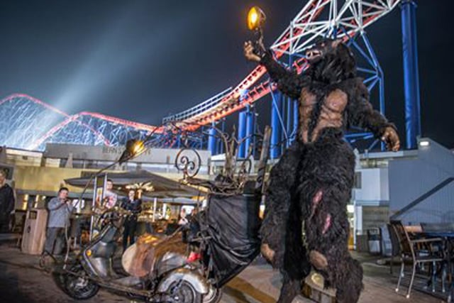 Dare to ride at Blackpool Pleasure Beach where there is an extraordinary programme of spellbinding Halloween adventures this October. There are 11 nights of Journey To Hell Freak Nights guaranteed to give you a hair-raising, after-dark experience. Watch out too for Lougarock, the 8ft tall werewolf; join late-night thrill sessions on October 23 and 30; ride on the world’s original Ghost Train; or book a ticket for the Circus Of Horrors show, amazing and bizarre in equal parts!
