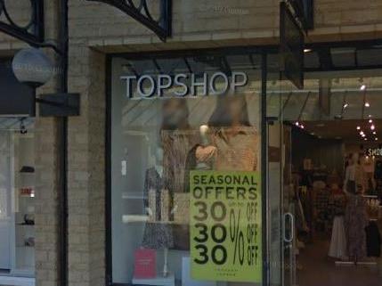 Topshop went into administration in late 2020 and there's now an empty space on Halifax high street where the store used to be.