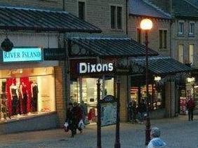Dixons was once one of the largest consumer electronics retailers in Europe and could be seen on Woolshops in Halifax. It's now part of River Island.