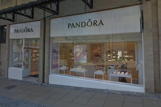 Jewellery chain Pandora no longer has a presence in Halifax town centre. The shop is now home to Lister Horsfall.