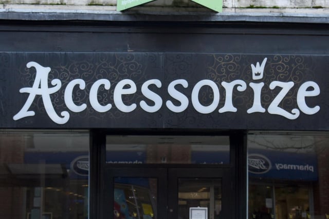 Bag and jewellery shop Accessorize stood on Halifax's high street for many years but can no longer be seen.