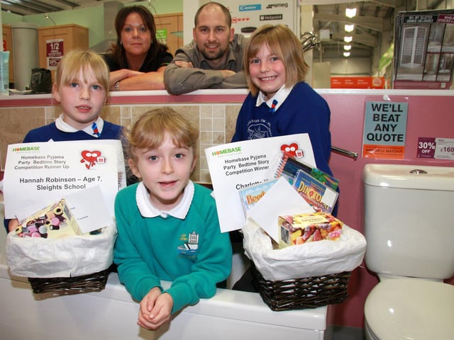 Winners of the Homebase Bedtime Story competition.
