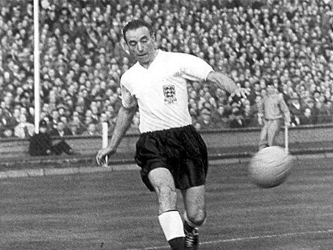 Stanley Matthews had a 23-year international career, scoring 11 times in 54 appearances for England.