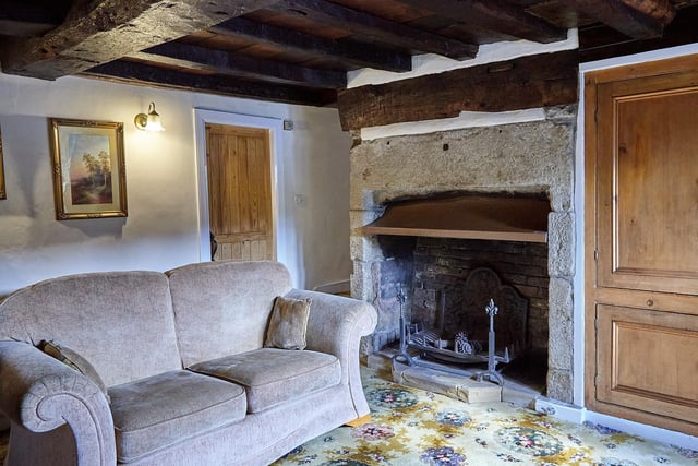 A crackling fire on a winter's night would transform this room.