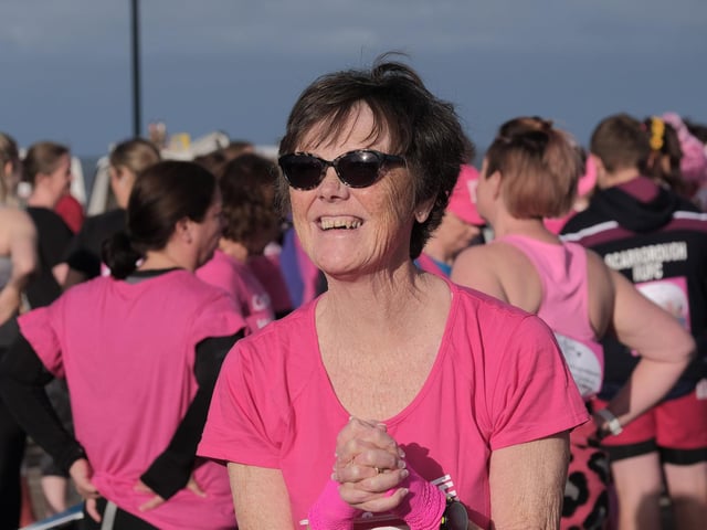 All smiles at the start.