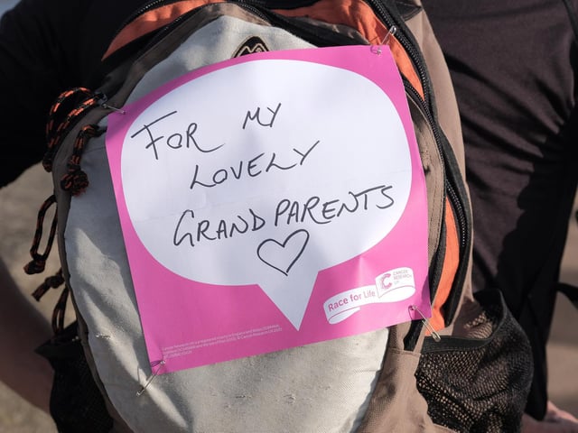 A runner's tribute.