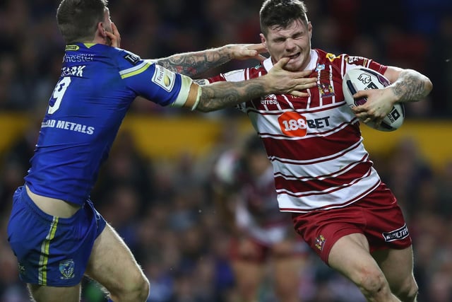 2016 - The First Utility Super League Final between Warrington Wolves and Wigan Warriors at Old Trafford on October 8, 2016 in Manchester, England.