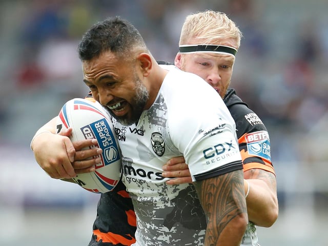 Krisnan Inu - The New Zealander joined Salford Red Devils in 2019 but will leave the club after three seasons.