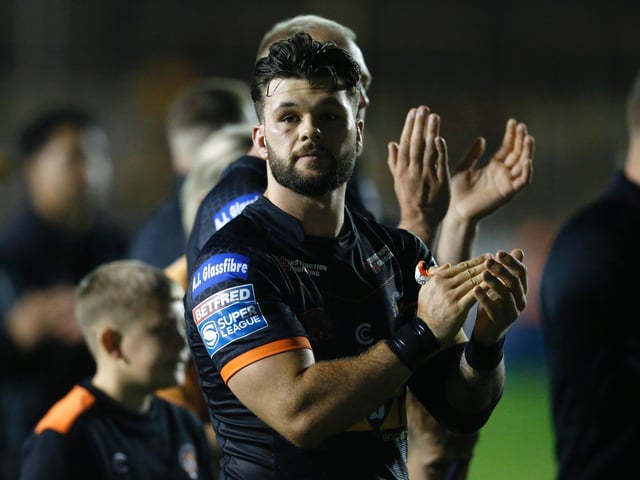 Alex Foster - Castleford Tigers confirmed last month that the player would leave the club this autumn.