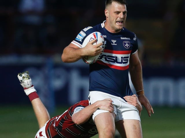 Joe Arundel - The centre's departure from Belle Vue was confirmed by Wakefield Trinity last week