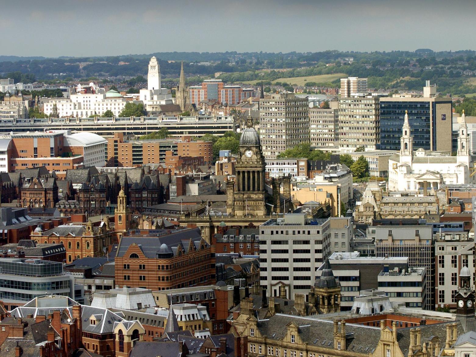Enjoy these photo memories from around Leeds in 2006. This is the view from the top of Bridgewater Place. 