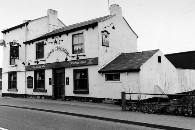 The Lord Nelson on Holbeck Lane in February 1992.