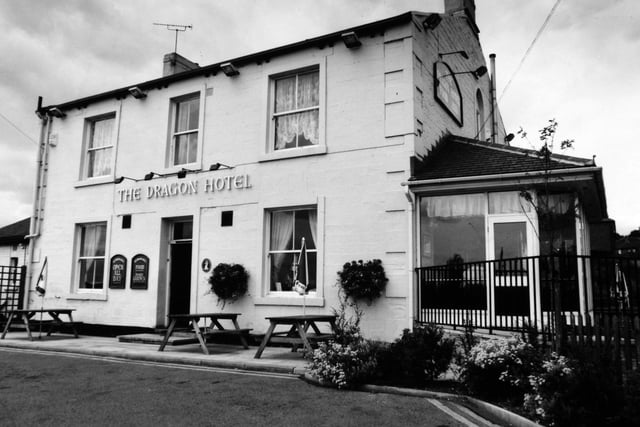 The Dragon Hotel on Whitehall Road at Lower Wortley in June 1992.