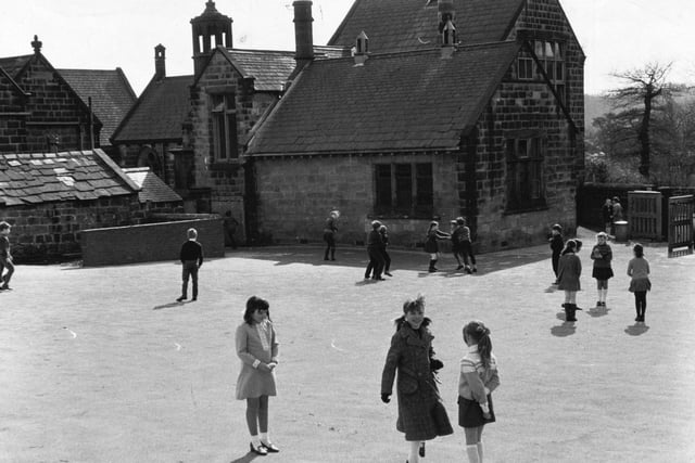 Meanwood Church of England School in March 1971.