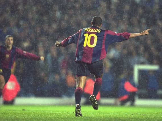 Enjoy these photo memories from Leeds United's 1-1 Champions League draw against Barcelona at Elland Road in October 2000. PIC: Getty