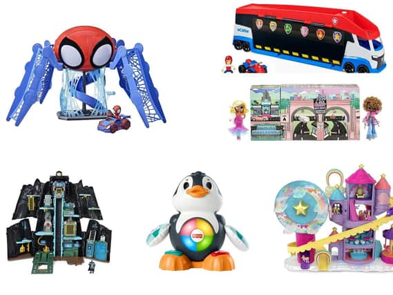 Amazon has revealed the 10 most desirable toys that will top Santa's list this Christmas