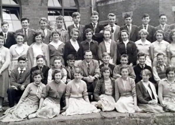 Snapethorpe Senior School, 1956. (Shared by Pauline Jackson)