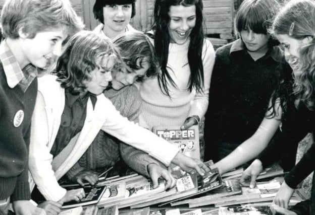 Normanton Woodlands Middle Schools holds a summer fair, 1979.