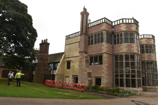 Astley Hall in Chorley looks grand from all angles