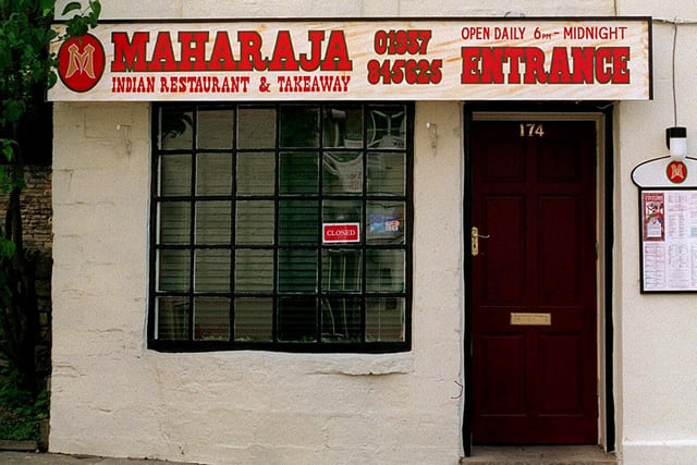 Did you eat here in the mid-1990s? Maharaja restaurant in Boston Spa.