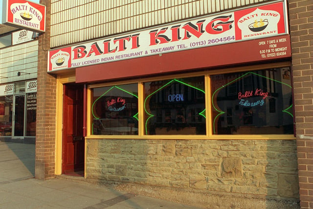 Balti King restaurant on Selby Road at Halton was open seven days a week.