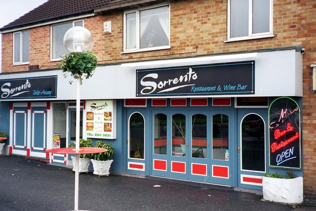 Sorrento restaurant and wine bar in Crossgates pictured in