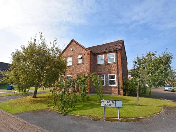 This property in Ivy Bank Court, Scalby, stands on a sizeable corner plot