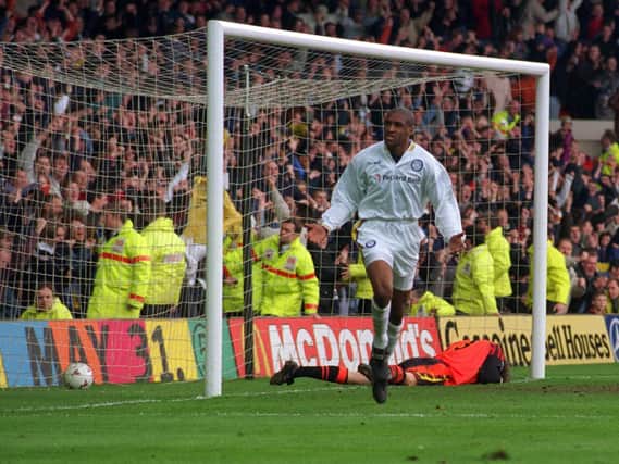 Enjoy these photo memories of Brian Deane in action for Leeds United. PIC: Steve Riding