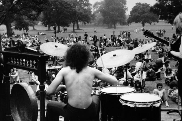 The spirit of Woodstock came to Yeadon in July 1971 when 2,000 young people came to hear eight hours of free pop music in Nunroyd Park.