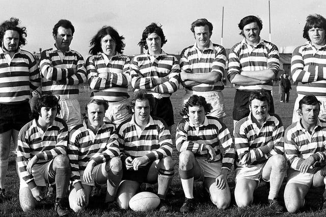 RETRO 1972 St Cuthbert's amateur rugby league squad
