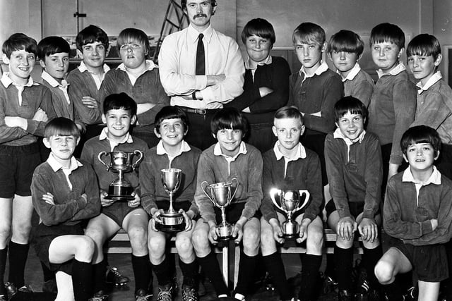 RETRO 1972 St Cuthbert's junior rugby league champions