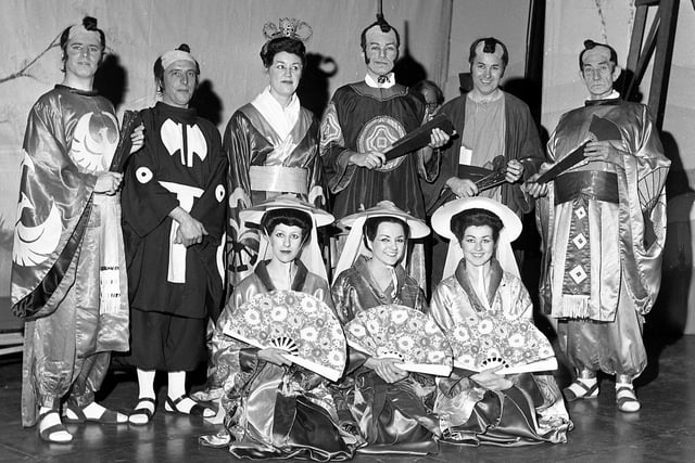 RETRO 1978 A  Wigan Gilbert and Sullivan production of The Mikkado.