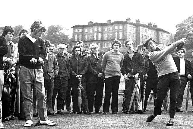 The opening of the new Haigh golf course in 1972
