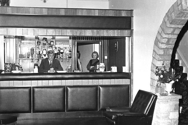 A look back in time at the Bellingham Hotel in Wigan Lane in 1972