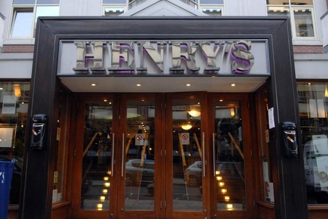 Henry's on Greek Street was the place to be seen back in the day.