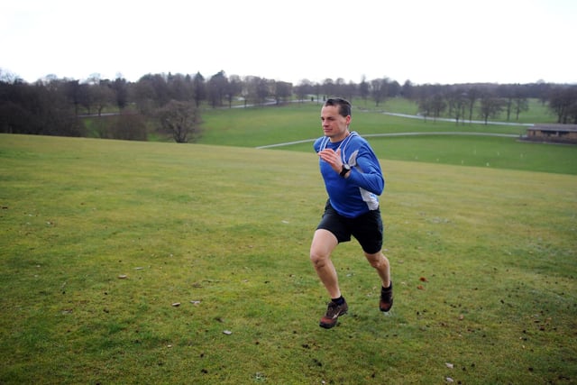 Heavy duty training needed for a charity run? Look no further than Hill 60 in Roundhay Park.