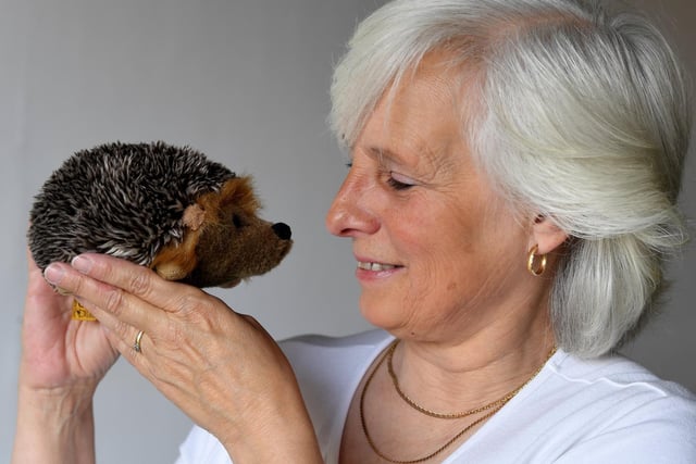 Leigh Ornithological Society Open Day -  Irene Thomson of Hedgehog Rescue