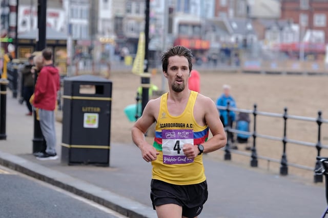 Scarborough AC's James Kraft finished fourth in the McCain Yorkshire Coast 10k

Photo by Richard Ponter