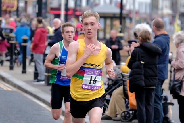Jackson Smith was the third Scarborough AC runner home, and 13th overall 

Photo by Richard Ponter