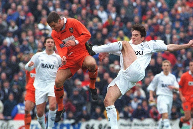 Blackpool and PNE drew 0-0 at Bloomfield Road in November 1998