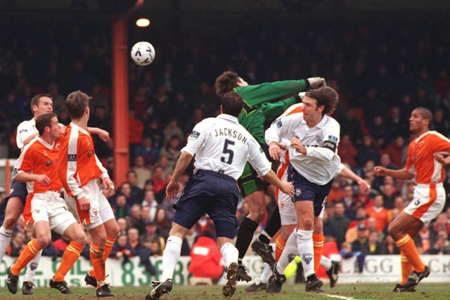 PNE drew 0-0 at Blackpool in April 2000 as they closed in on the Second Division title